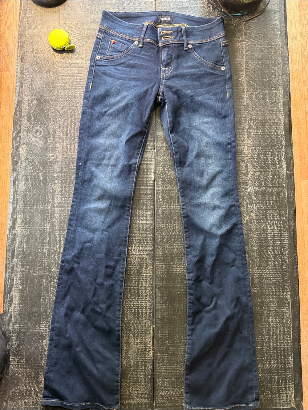 HUDSON Flared Dark Blue Women’s Jeans - Stretch Bootcut Style